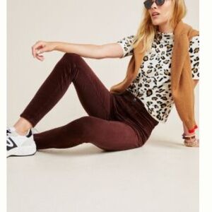 Pilcro High-Rise Skinny Corduroy Pants, Size 27